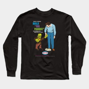 Big Frankie Comic Book Ad - Dark Long Sleeve T-Shirt